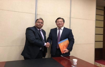 CG met Director of DRC, Sichuan Province on 7th August 2019 and discussed economic cooperation between the two sides. CG highlighted investment opportunities for Chinese Companies in India and invited Sichuan Companies to Make in India. 
